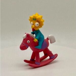 SIMPSONS- MAGGIE SIMPSON Rocking Horse Figure - 2007 20th Anniversary Collectble